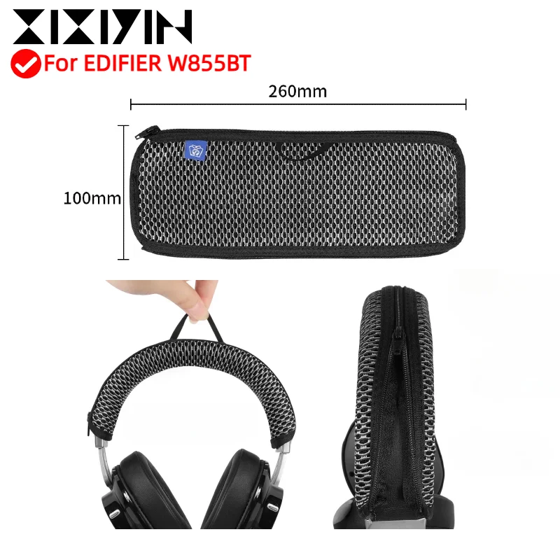XIXIYIN Zipper head beam grid protective cover/hook head beam cover For EDIFIER W855BT Headphone Easy to clean
XIXIYIN Zipper head beam grid protective cover/hook head beam cover For EDIFIER W855BT Headphone Easy to clean