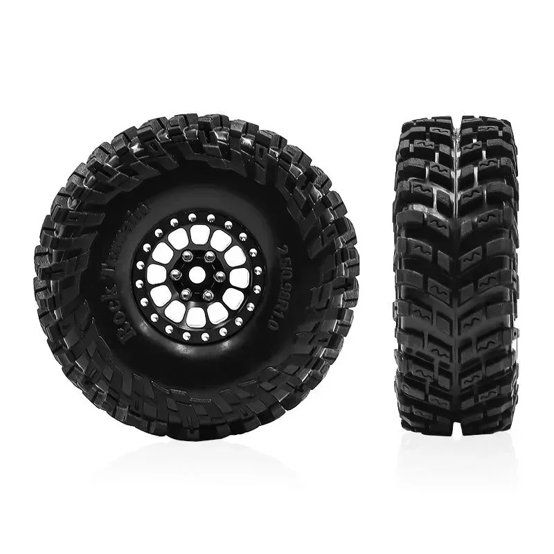 4pcs 1.0" Metal Beadlock Wheel Tire Set For 1/18 RC Crawler Car TRX4M SCX24 Upgrade Parts Accessories
4pcs 1.0" Metal Beadlock Wheel Tire Set For 1/18 RC Crawler Car TRX4M SCX24 Upgrade Parts Accessories