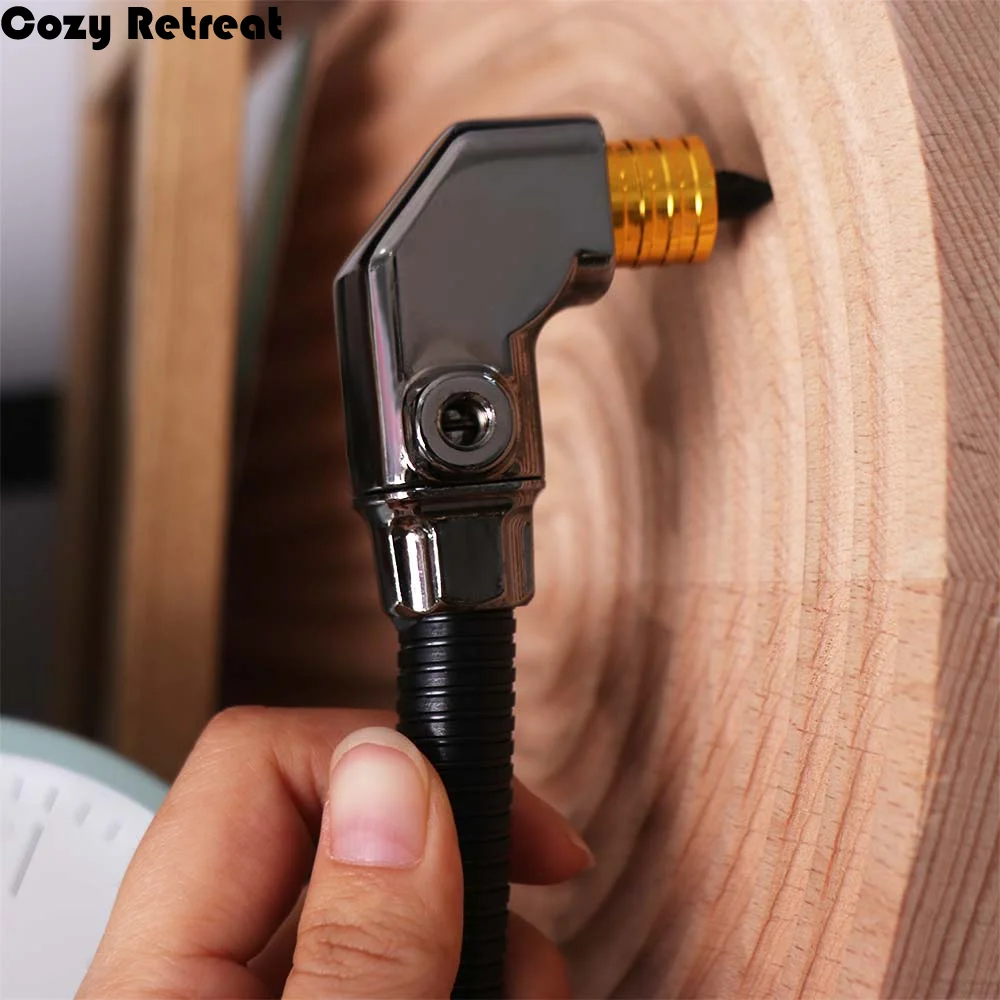 Угловая насадка для дрели 90 градусов, трехкулачковый поворотный патрон, регулируемый поворотный механизм, удлинитель для работы под прямым углом
Угловая насадка для дрели 90 градусов, трехкулачковый поворотный патрон, регулируемый поворотный механизм, удлинитель для работы под прямым углом