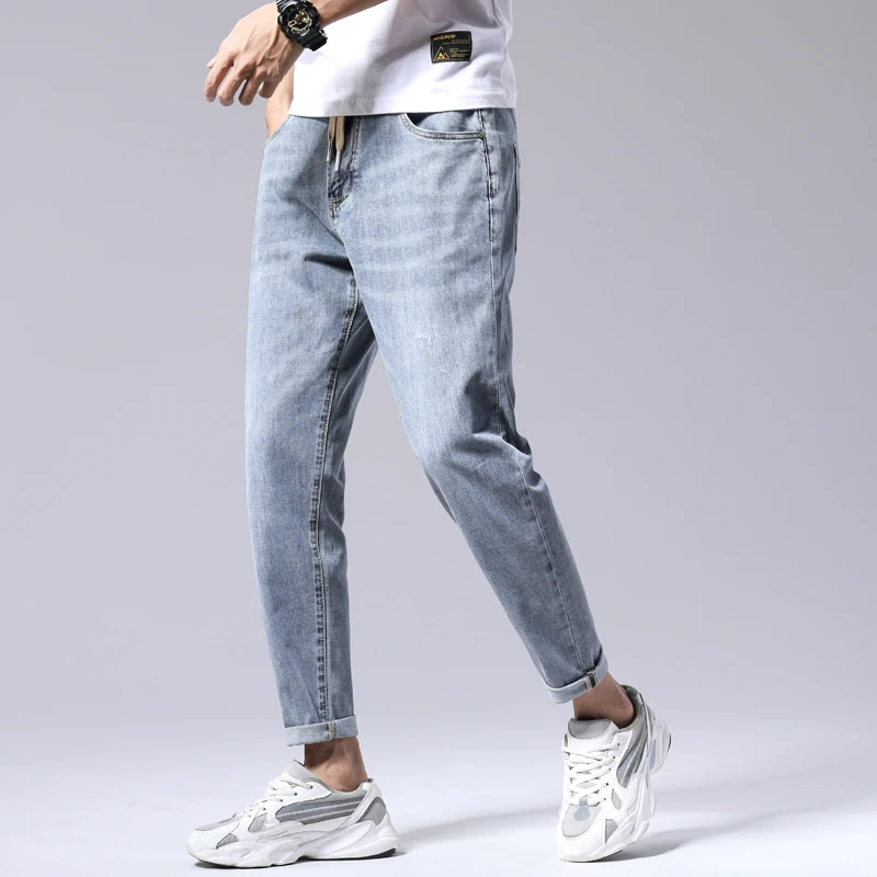Men Jeans Male Trousers Design High Quality Cozy All-match Students Daily Casual Korean Fashion Ins Plus Size 40 42 44 46 48
Men Jeans Male Trousers Design High Quality Cozy All-match Students Daily Casual Korean Fashion Ins Plus Size 40 42 44 46 48
