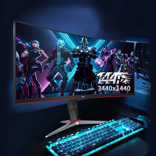 AOC CU34G2X 34-inch Quasi 4K with Fish Screen 144Hz Gaming 21:9 Curved Screen HDR Screen manufacturer
AOC CU34G2X 34-inch Quasi 4K with Fish Screen 144Hz Gaming 21:9 Curved Screen HDR Screen manufacturer