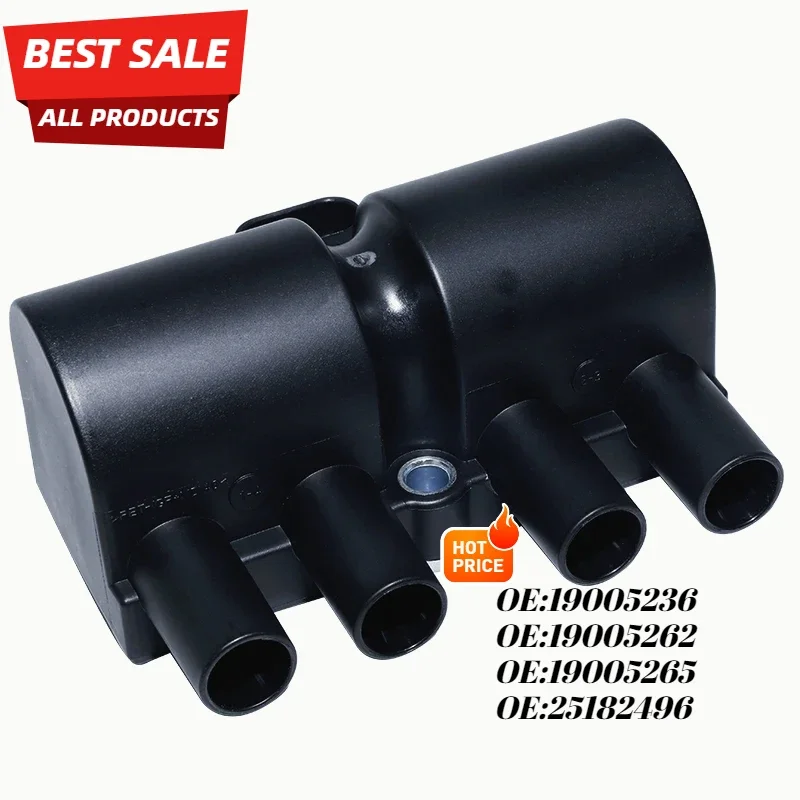 Ignition Coil For CHEVROLET/ DAEWOO/ PONTIAC/ SUZUKI 19005236 19005262 25182496 93363483 SMW250131 Professional Car Accessories
Ignition Coil For CHEVROLET/ DAEWOO/ PONTIAC/ SUZUKI 19005236 19005262 25182496 93363483 SMW250131 Professional Car Accessories