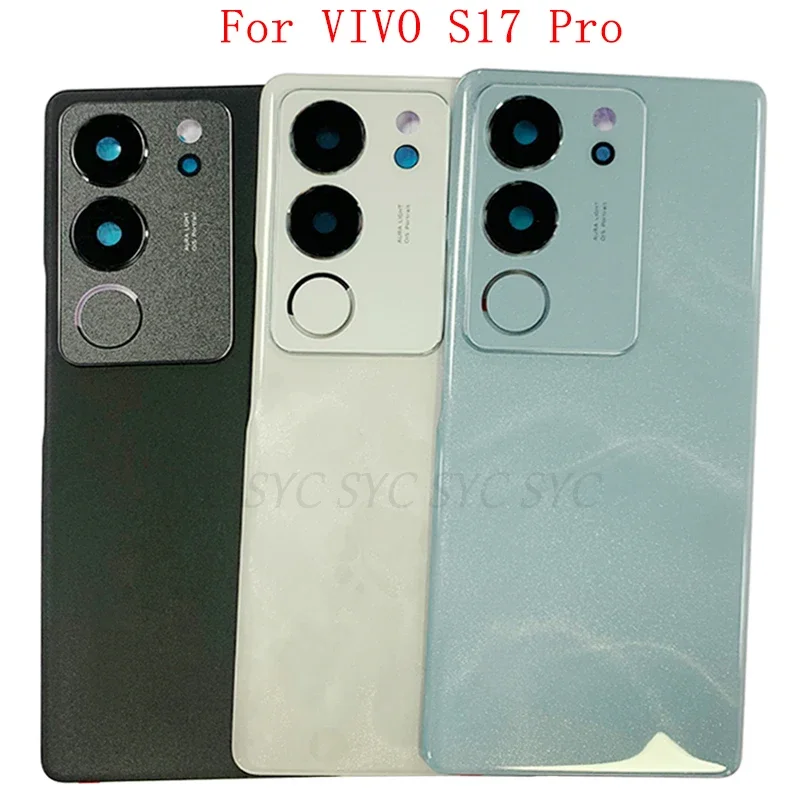Rear Door Battery Cover Case Housing For VIVO S17 Pro Back Cover with Lens Logo Repair Parts
Rear Door Battery Cover Case Housing For VIVO S17 Pro Back Cover with Lens Logo Repair Parts