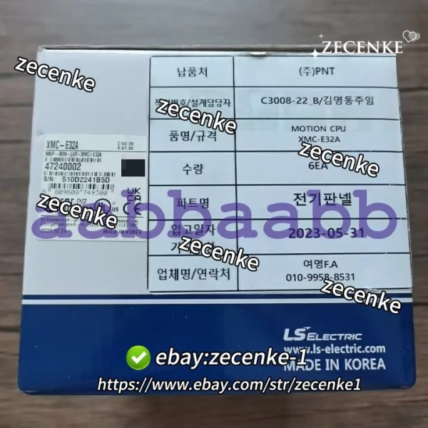 Блок управления движением Xmc-e32a # Гл Совершенно новый оригинальный Spot Plc
Блок управления движением Xmc-e32a # Гл Совершенно новый оригинальный Spot Plc