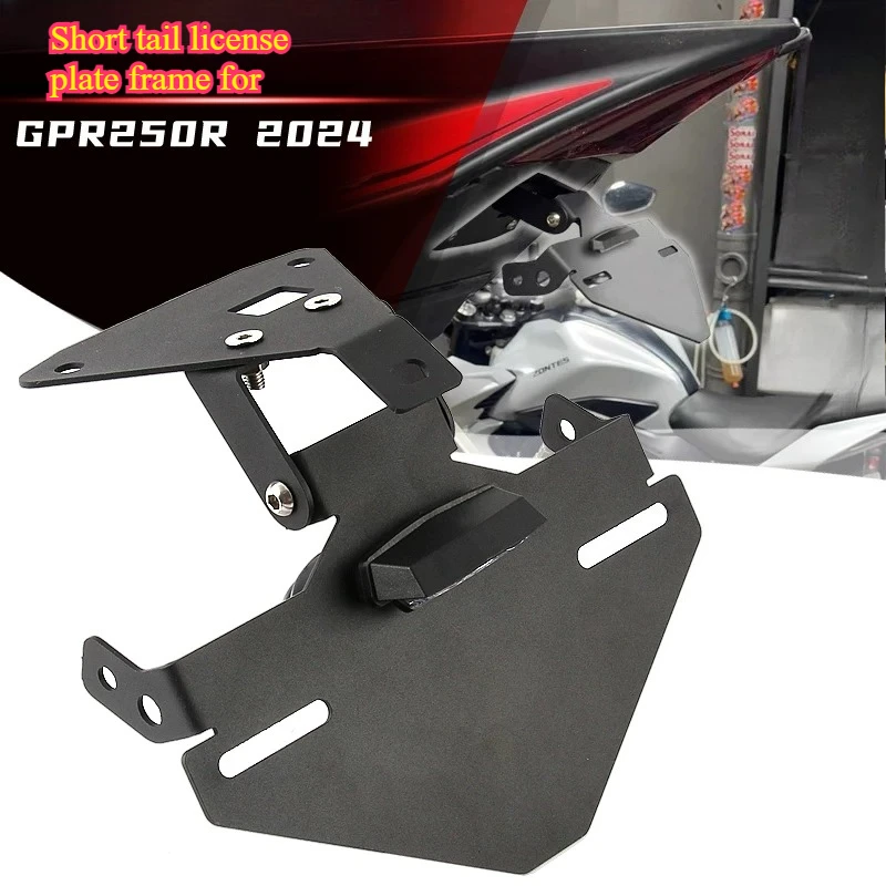 Aftermarket Modification Short Tail Fender Eliminator License Plate Bracket No Drilling Easy Install For Aprilia GPR250R 2024
Aftermarket Modification Short Tail Fender Eliminator License Plate Bracket No Drilling Easy Install For Aprilia GPR250R 2024