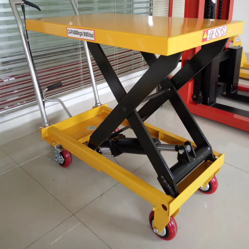 High-capacity Lift Trolley Manual Hydraulic Mold Lift Trolley Lifting Equipment Commercial Furniture Hebebühnenwagen ZY40TC
High-capacity Lift Trolley Manual Hydraulic Mold Lift Trolley Lifting Equipment Commercial Furniture Hebebühnenwagen ZY40TC