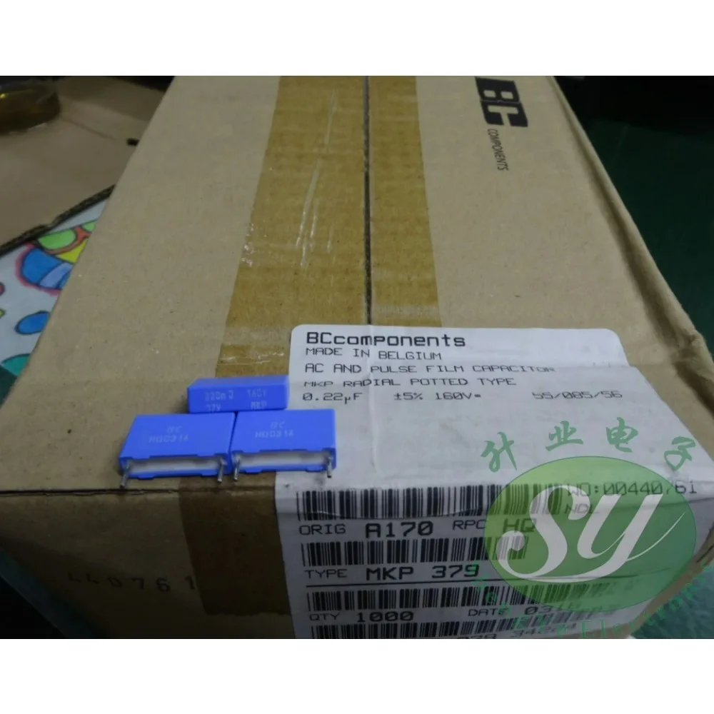 20PCS MKP379 0.22uf/160v 220nf u22 224 brand new 15mm film capacitor 
20PCS MKP379 0.22uf/160v 220nf u22 224 brand new 15mm film capacitor