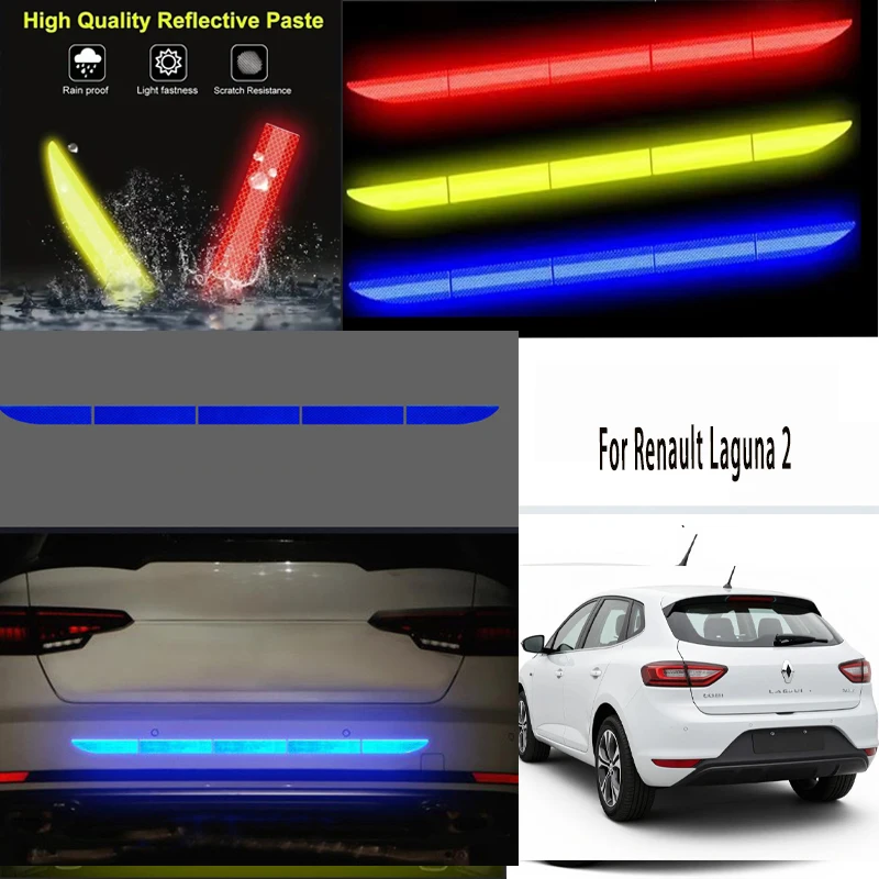 For Renault Laguna 2 1pcs Reflective Warning Safety Tape-Car Trunk Anti-Collision
For Renault Laguna 2 1pcs Reflective Warning Safety Tape-Car Trunk Anti-Collision