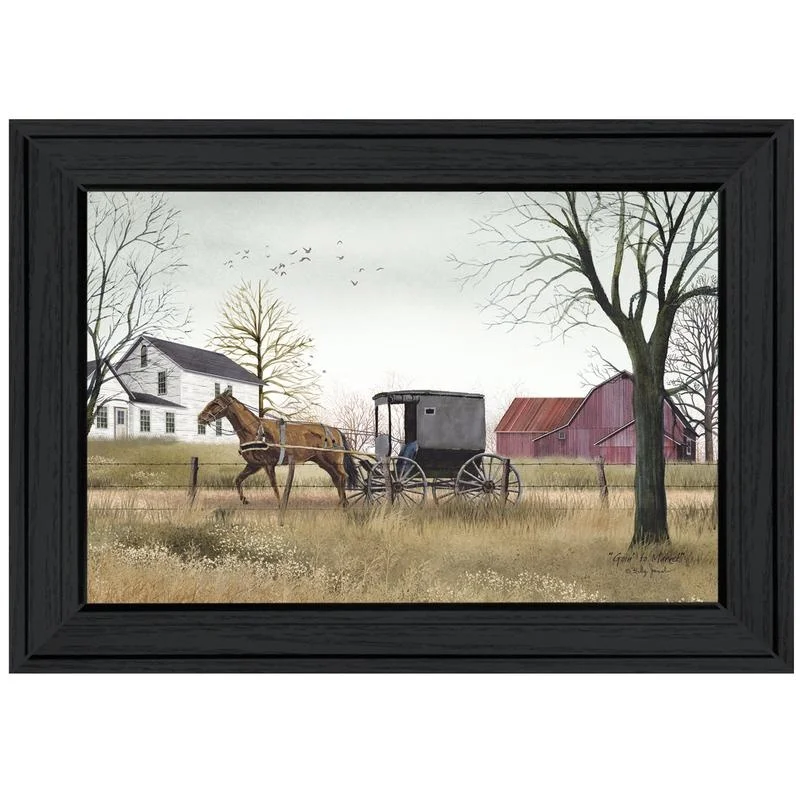 Goin' to Market Art Print, Black Frame, Ready to Hang
Goin' to Market Art Print, Black Frame, Ready to Hang