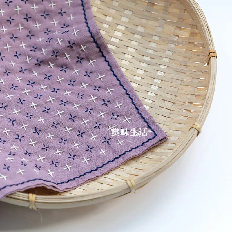 100% Cotton Pre-printed Sashiko Embroidery Kit 34x34 cm Wash Away Stitch Pattern Cloth for Beginners Hand Sewing DIY
100% Cotton Pre-printed Sashiko Embroidery Kit 34x34 cm Wash Away Stitch Pattern Cloth for Beginners Hand Sewing DIY