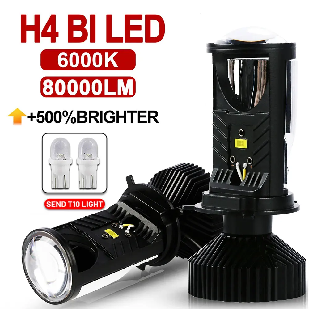 H4 Car LED Lens Headlight Bulbs H7 Auto Projector Fog Lamp Assemblies Canbus 1800W Plug&Play 1800000LM H1 H11 for Automobile SUV
H4 Car LED Lens Headlight Bulbs H7 Auto Projector Fog Lamp Assemblies Canbus 1800W Plug&Play 1800000LM H1 H11 for Automobile SUV