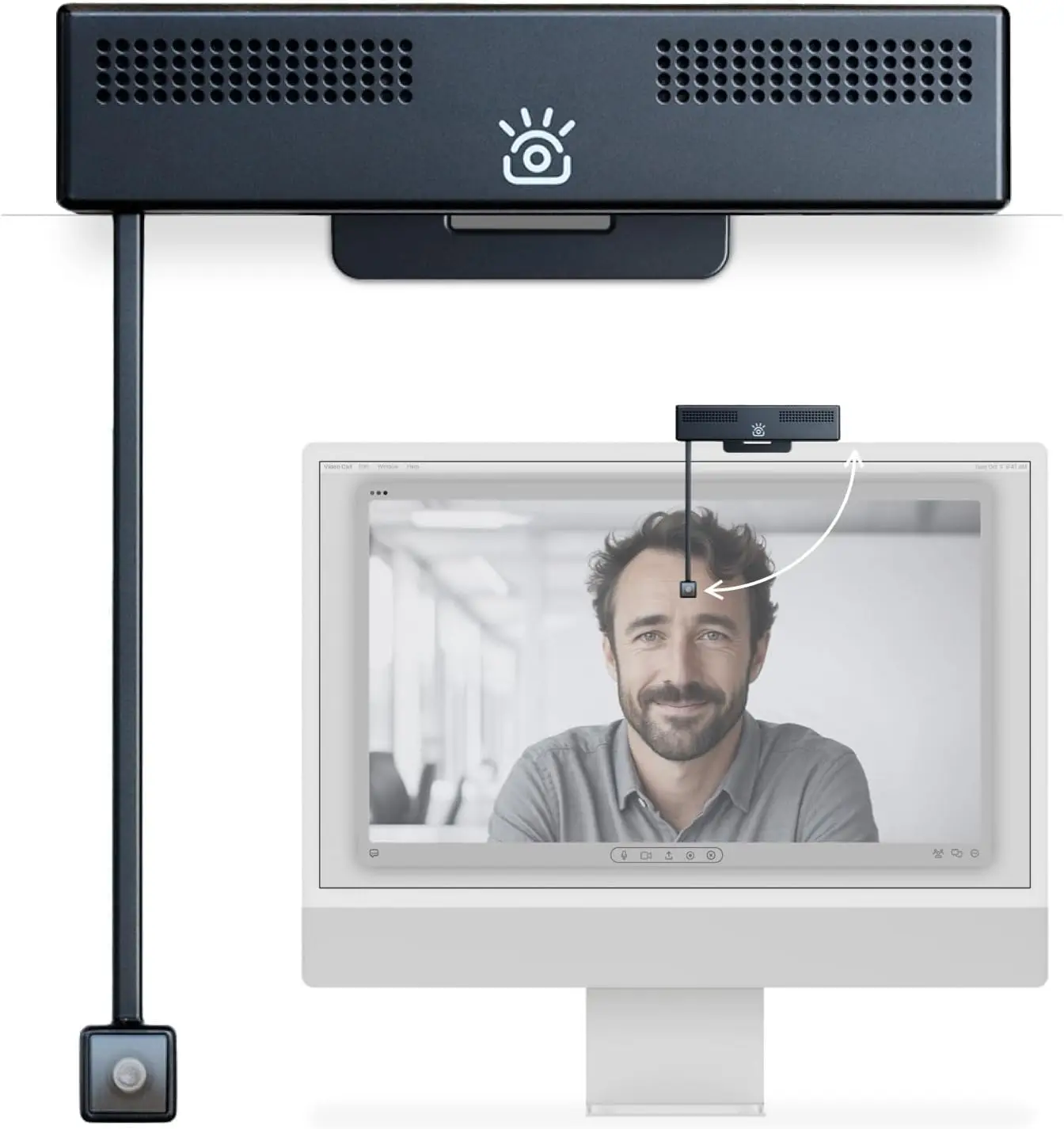 4K HD Webcam with Eye Contact, Noise Cancelling Mic, Plug & Play USB for Mac & PC, Zoom Certified, Works with Teams, Meet, Streaming
4K HD Webcam with Eye Contact, Noise Cancelling Mic, Plug & Play USB for Mac & PC, Zoom Certified, Works with Teams, Meet, Streaming