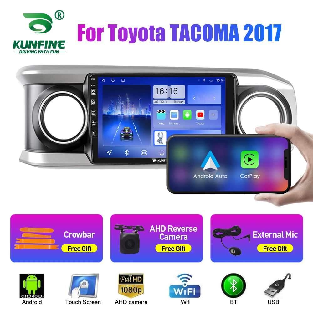 Автомобильное радио 2Din Android для Toyota TACOMA 2017, аудио, мультимедийный плеер, Carplay, GPS-навигация, стерео, Android, авто, Wi-Fi, головное устройство
Автомобильное радио 2Din Android для Toyota TACOMA 2017, аудио, мультимедийный плеер, Carplay, GPS-навигация, стерео, Android, авто, Wi-Fi, головное устройство