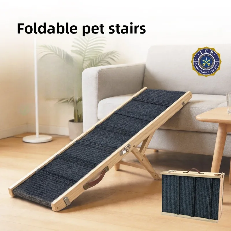 Car Mounted Pet Stairs Anti Slip Foldable Senior Dog Climbing Ladder Bed Access Bedding Pet Stairs Elderly Dogs Climbing Stairs
Car Mounted Pet Stairs Anti Slip Foldable Senior Dog Climbing Ladder Bed Access Bedding Pet Stairs Elderly Dogs Climbing Stairs
