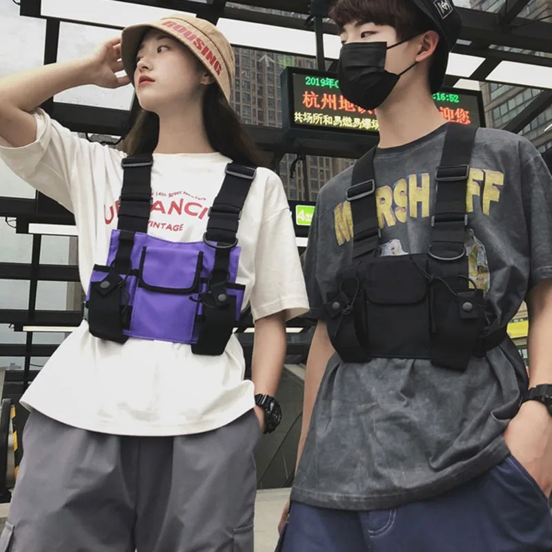 Hunting Vest Bags Tactical Chest Bag for Woman Fashion Tactical Vest Streetwear Bags Casual Waist Pack Unisex Chest Rig Bag
Hunting Vest Bags Tactical Chest Bag for Woman Fashion Tactical Vest Streetwear Bags Casual Waist Pack Unisex Chest Rig Bag