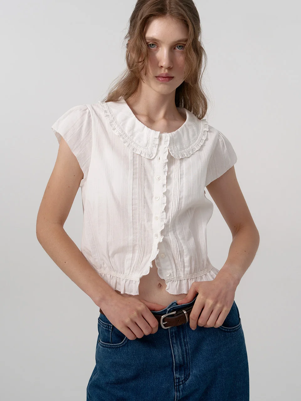 Barnnet ort Sve Lace irt Women's Button up Cotton Floral Print Breathable ort Length Commute Sle Faion Summer irt
Barnnet ort Sve Lace irt Women's Button up Cotton Floral Print Breathable ort Length Commute Sle Faion Summer irt