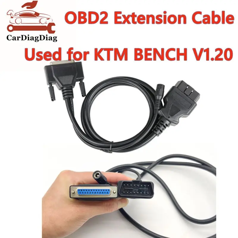 Гнездовой разъем DB25pin к 16-контактному разъему OBD2 + кабель питания постоянного тока используется для KTM BENCH 32 в 1, аксессуары, удлинительный кабель 
Гнездовой разъем DB25pin к 16-контактному разъему OBD2 + кабель питания постоянного тока используется для KTM BENCH 32 в 1, аксессуары, удлинительный кабель