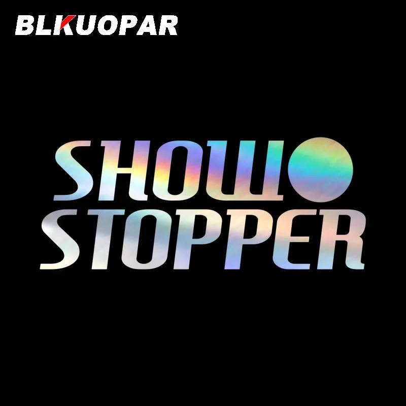 BLKUOPAR Show Stopper Car Sticker Laser Personality Scratch-Proof Waterproof Sunscreen Graphics Fashionable Creative Car Styling
BLKUOPAR Show Stopper Car Sticker Laser Personality Scratch-Proof Waterproof Sunscreen Graphics Fashionable Creative Car Styling