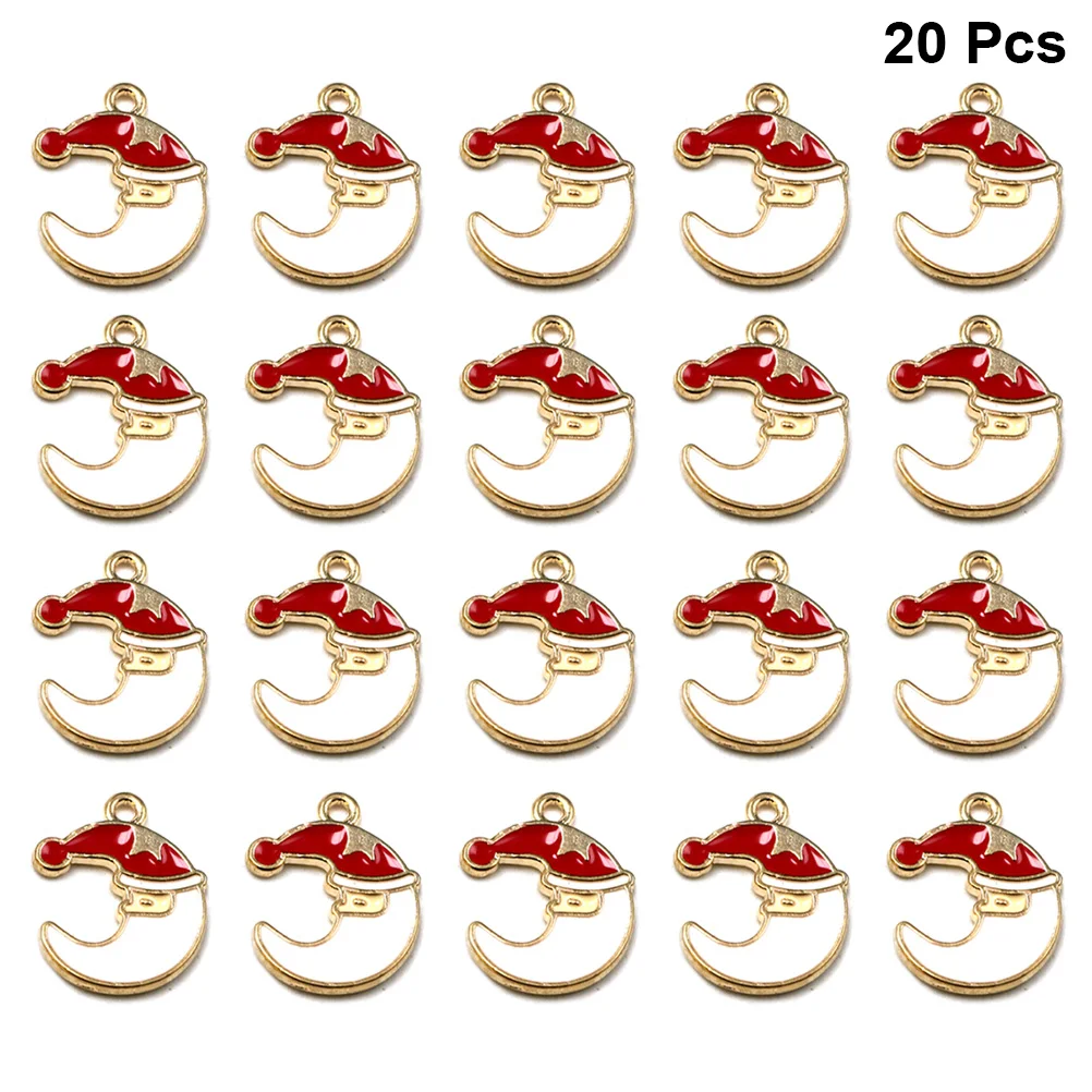 20 Pcs Santa Hat Pendant Cartoon Moon Pendants Alloy Charm Fashion Jewelry Making Colorful
20 Pcs Santa Hat Pendant Cartoon Moon Pendants Alloy Charm Fashion Jewelry Making Colorful