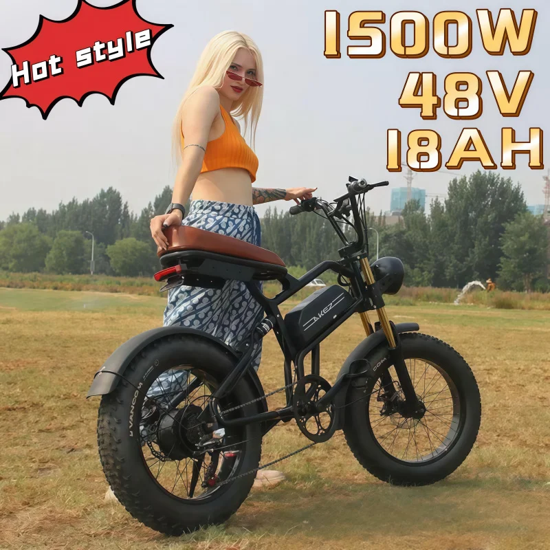2025 hot retro 1500W motor 48V18AH lithium battery 21 speed 45/h urban vehicle
2025 hot retro 1500W motor 48V18AH lithium battery 21 speed 45/h urban vehicle