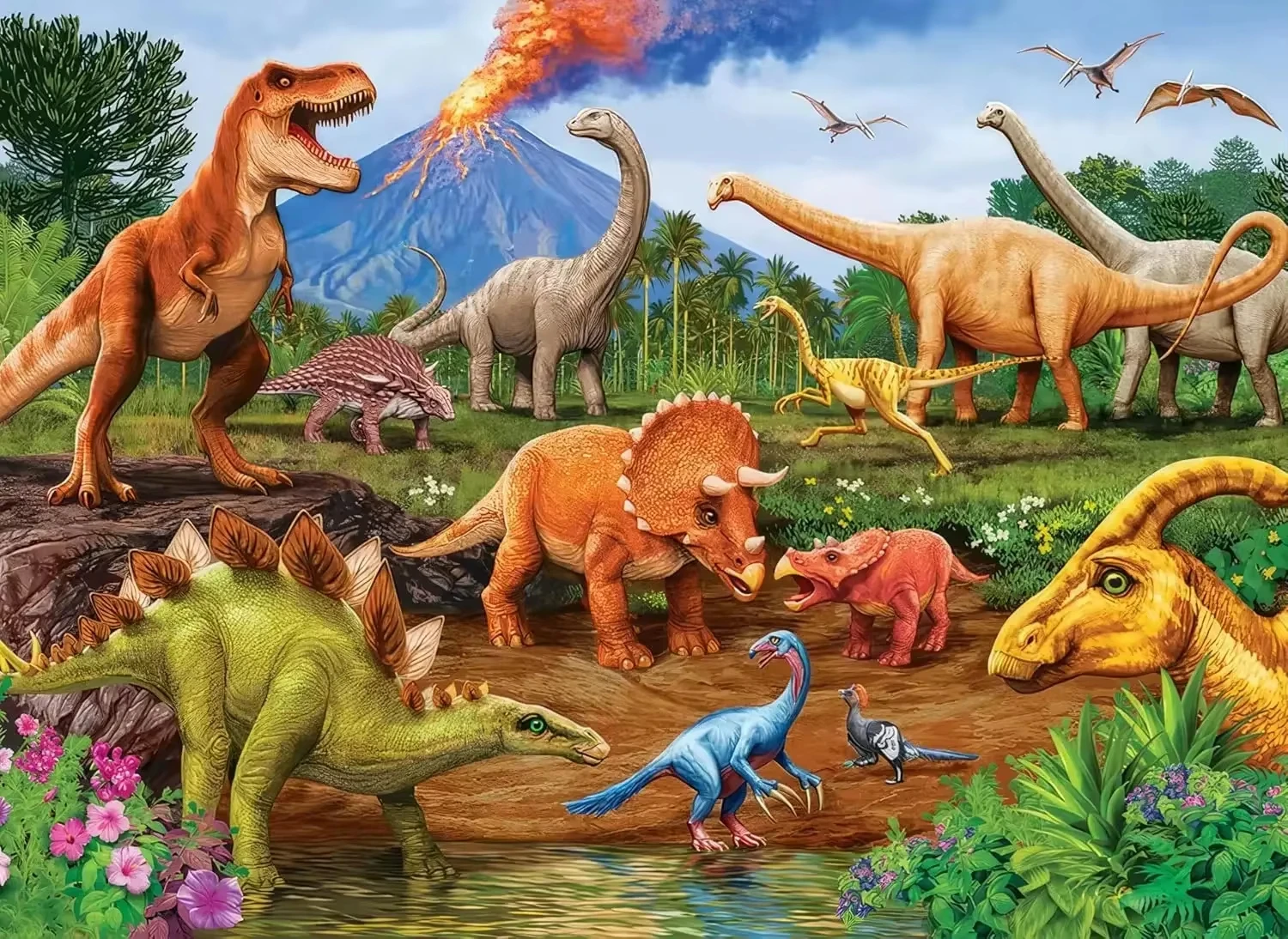 1000/500 Pieces Dinosaurs Jigsaw Puzzles for Adults Home Decor Games Landscape Puzzles Educational Toys Birthday Gifts
1000/500 Pieces Dinosaurs Jigsaw Puzzles for Adults Home Decor Games Landscape Puzzles Educational Toys Birthday Gifts