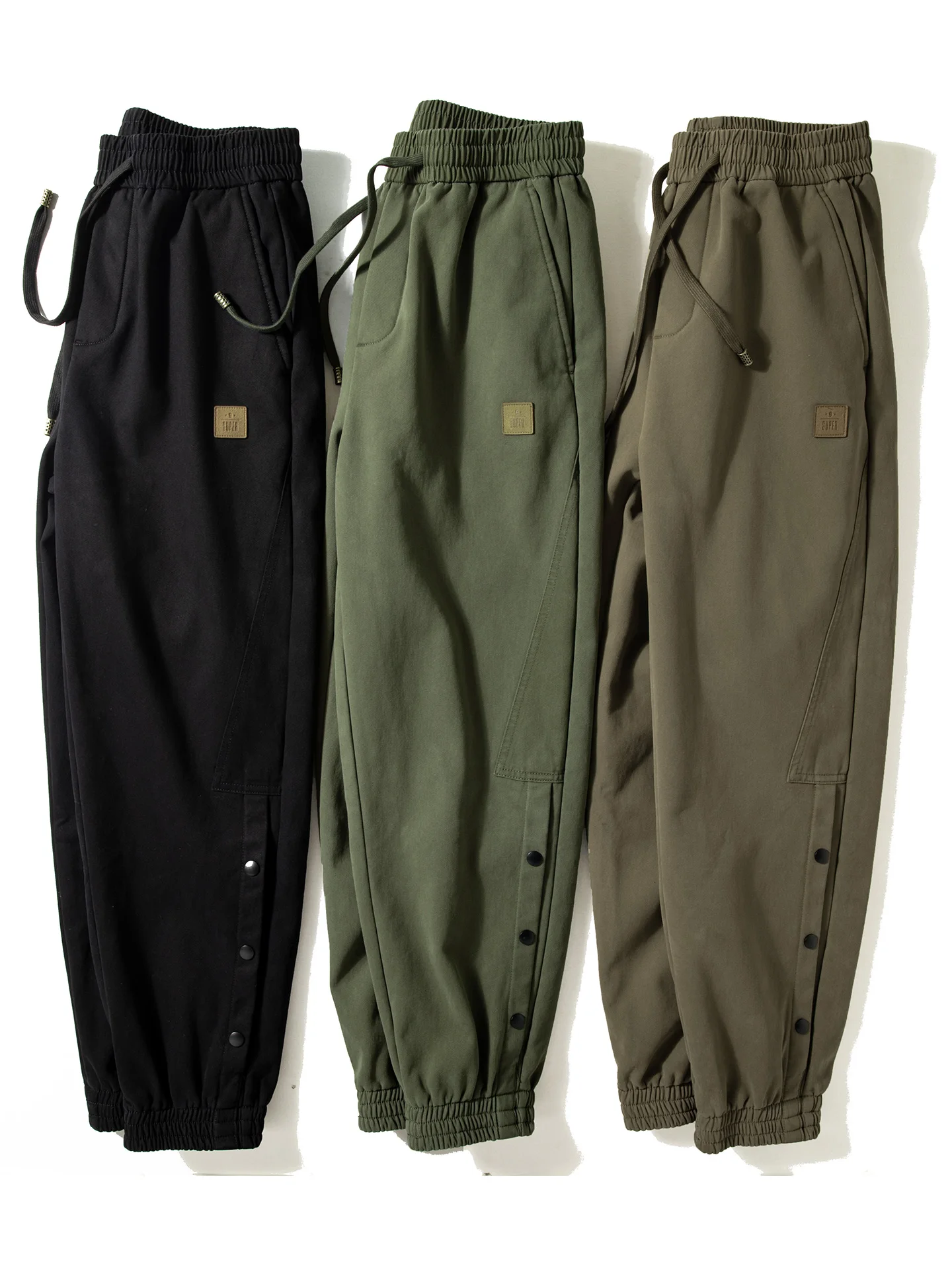 Утепленные хлопковые рабочие брюки на флисовой подкладке, мужские зимние теплые повседневные брюки свободного кроя с высокой талией, модные брендовые брюки-карго
Утепленные хлопковые рабочие брюки на флисовой подкладке, мужские зимние теплые повседневные брюки свободного кроя с высокой талией, модные брендовые брюки-карго