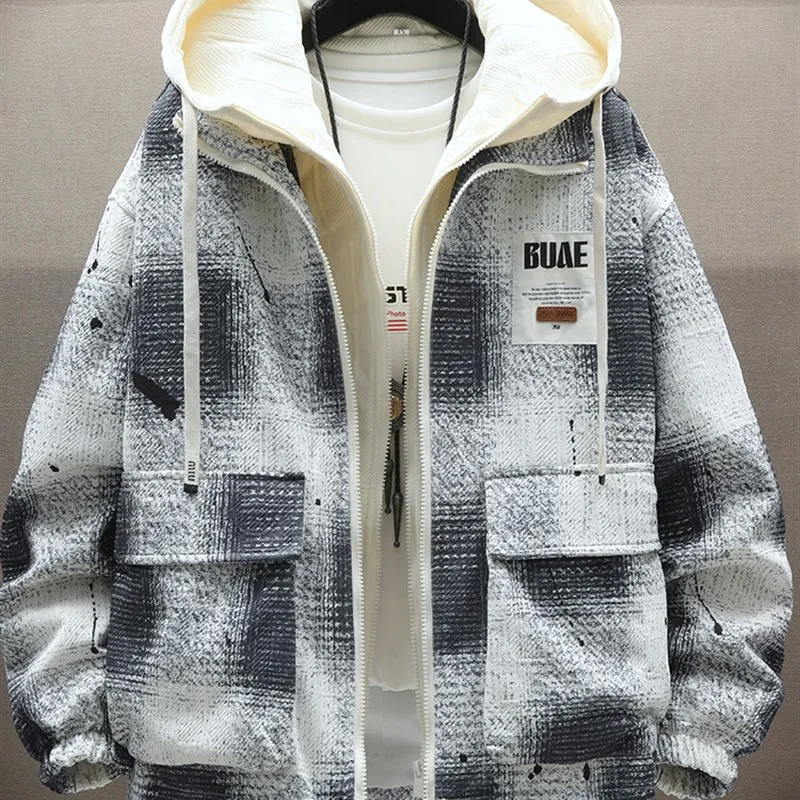 Casual Hooded Jaet for Men Spring Autumn Loose Fit Student Teenager Polyester Fiber Long Sve Regular Length with Hat
Casual Hooded Jaet for Men Spring Autumn Loose Fit Student Teenager Polyester Fiber Long Sve Regular Length with Hat