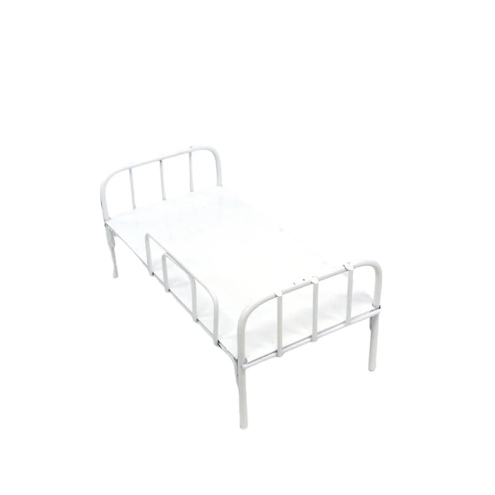 Dollhouse Bed Simulated Bed Model Soldier Dormitory Desktop Toys Photograph Layout Props Iron Ornaments for House
Dollhouse Bed Simulated Bed Model Soldier Dormitory Desktop Toys Photograph Layout Props Iron Ornaments for House