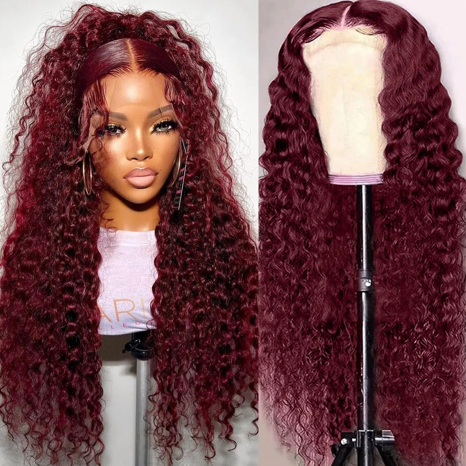 Парик из натуральных волос Deep Wave Burgundy 99J, 13x6 HD Lace Frontal, 200% плотность, 36 дюймов, кудрявый, 13x4 Water Wave, красный цвет
Парик из натуральных волос Deep Wave Burgundy 99J, 13x6 HD Lace Frontal, 200% плотность, 36 дюймов, кудрявый, 13x4 Water Wave, красный цвет