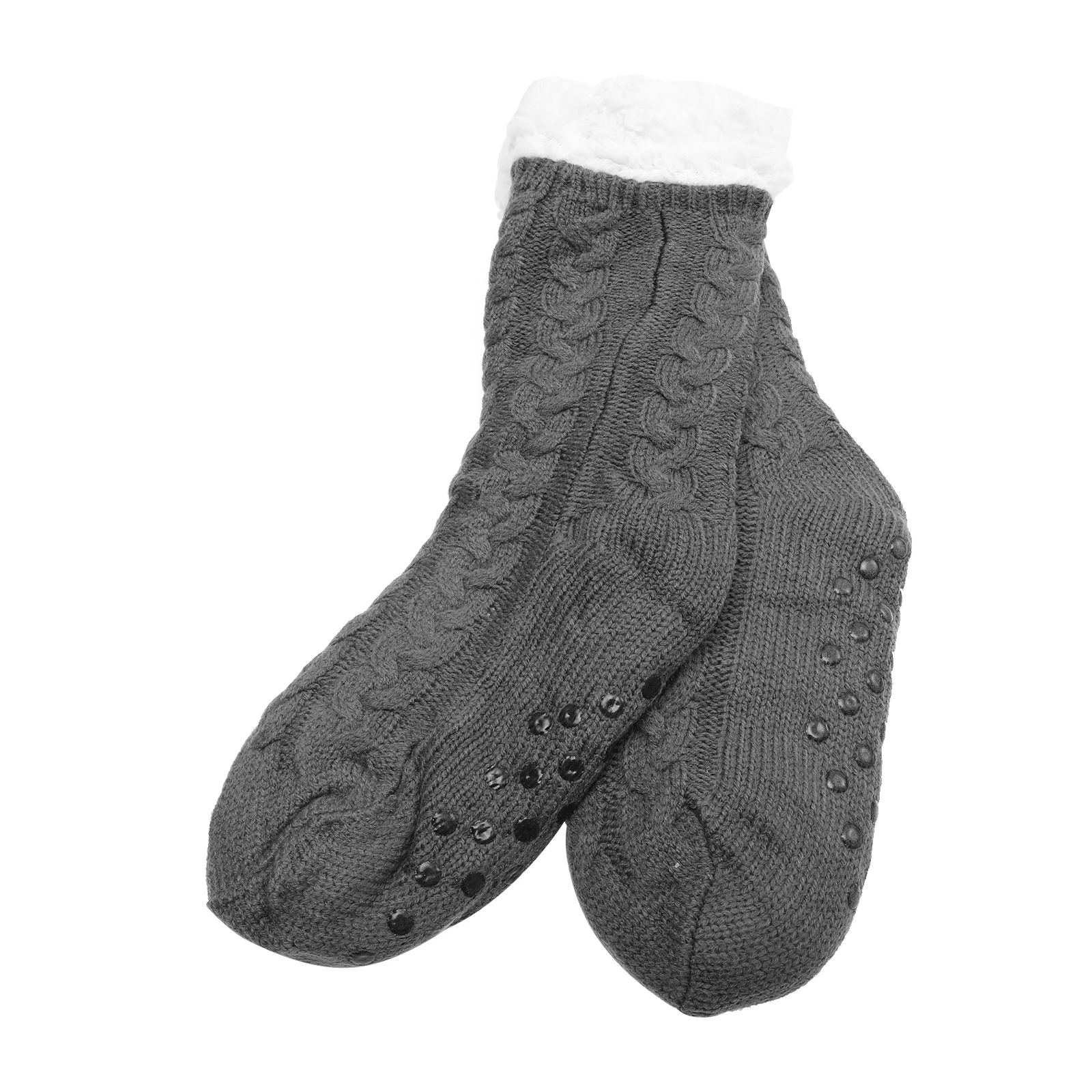 Warm Winter Floor Socks Women Grey Acrylic Indoor Slippers Thermal Mid calf Anti Slip House Socks Cozy Comfortable Long
Warm Winter Floor Socks Women Grey Acrylic Indoor Slippers Thermal Mid calf Anti Slip House Socks Cozy Comfortable Long