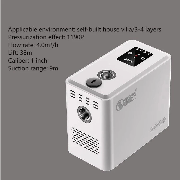 BP-400 Household Automatic Intelligent Constant Variable Frequency Inverter Booster Pump
BP-400 Household Automatic Intelligent Constant Variable Frequency Inverter Booster Pump