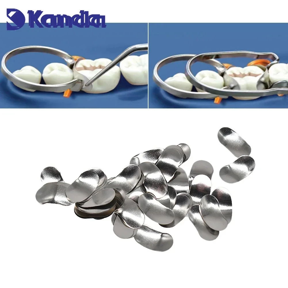 Autoclavable Dental Sectional Matrix System 100pcs Kit with Contoured Metal Matrices Resin Clamping & Separating Rings dental
Autoclavable Dental Sectional Matrix System 100pcs Kit with Contoured Metal Matrices Resin Clamping & Separating Rings dental