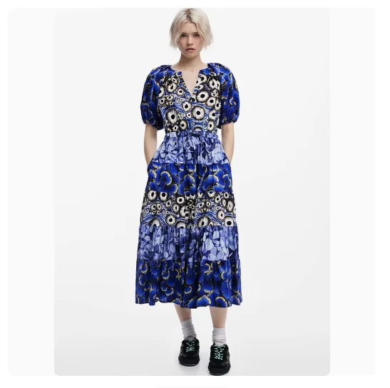 2025 Foreign Trade Original Order New Product Embroidered Printed Elastic Waist Long Dress
2025 Foreign Trade Original Order New Product Embroidered Printed Elastic Waist Long Dress