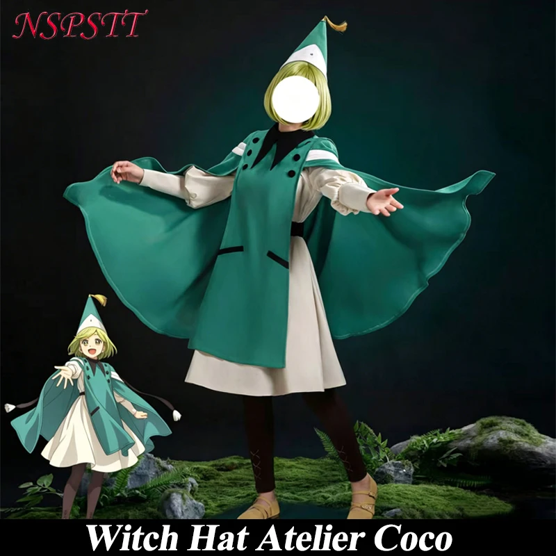 NSPSTT Anime Witch Hat Atelier Coco Cosplay Dress Female Daily Uniform Magic Academy Costume For Carnival Role Play
NSPSTT Anime Witch Hat Atelier Coco Cosplay Dress Female Daily Uniform Magic Academy Costume For Carnival Role Play