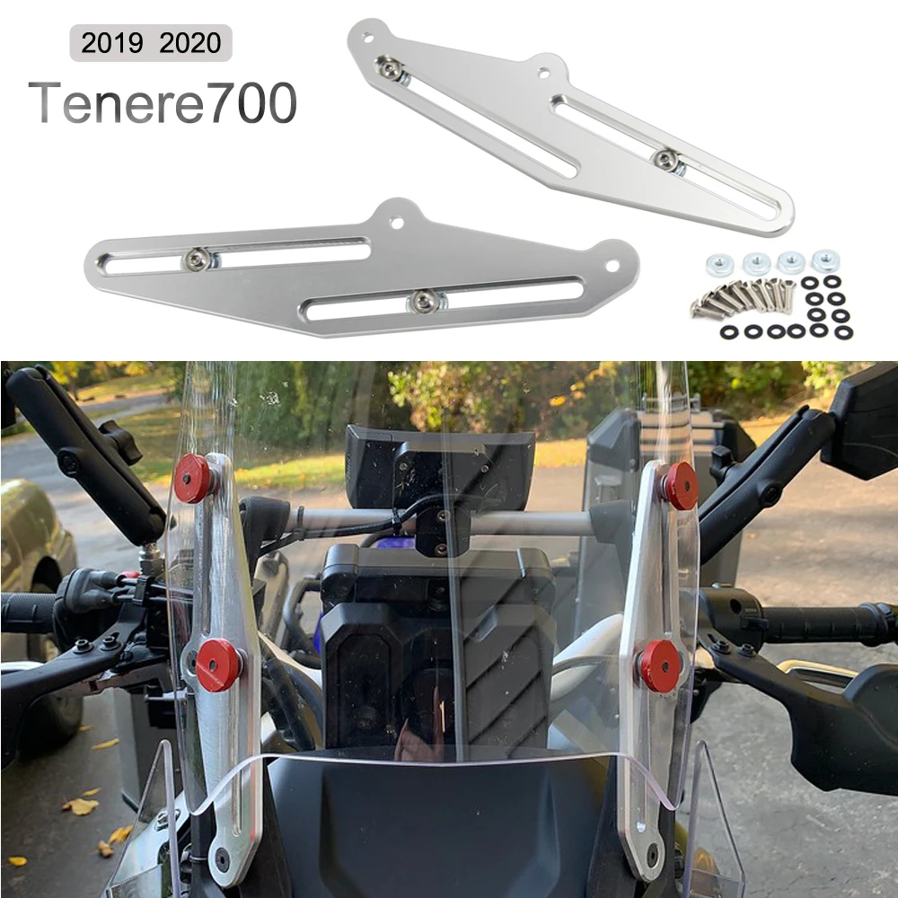 2019 2020 2021 For Yamaha Tenere700 Tenere 700 XT700Z New Windscreen Adjusters Motorcycle Support Holder Kits Windshield Bracket
2019 2020 2021 For Yamaha Tenere700 Tenere 700 XT700Z New Windscreen Adjusters Motorcycle Support Holder Kits Windshield Bracket