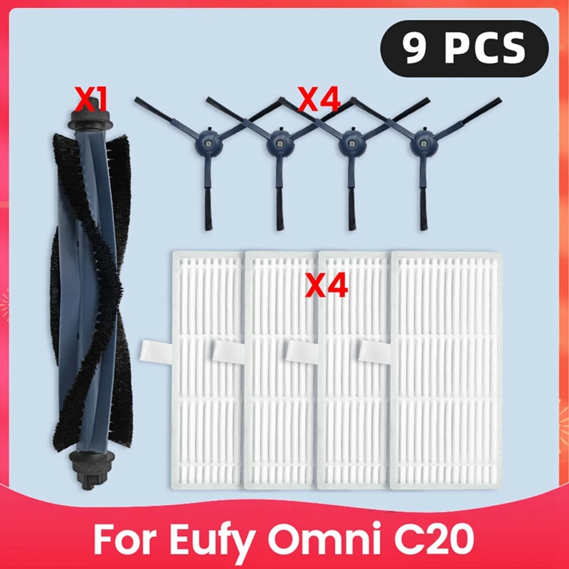 Запасные части для робота-пылесоса Eufy Omni C20, основная боковая щетка, аксессуары для фильтров Hepa, расходные материалы
Запасные части для робота-пылесоса Eufy Omni C20, основная боковая щетка, аксессуары для фильтров Hepa, расходные материалы