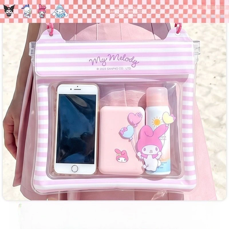 Anime Sanrio Melody Waterproof Phone Pouch Touch Screen Photo Taking Special Protective Bag For Swimming Drifting Outdoor Use
Anime Sanrio Melody Waterproof Phone Pouch Touch Screen Photo Taking Special Protective Bag For Swimming Drifting Outdoor Use