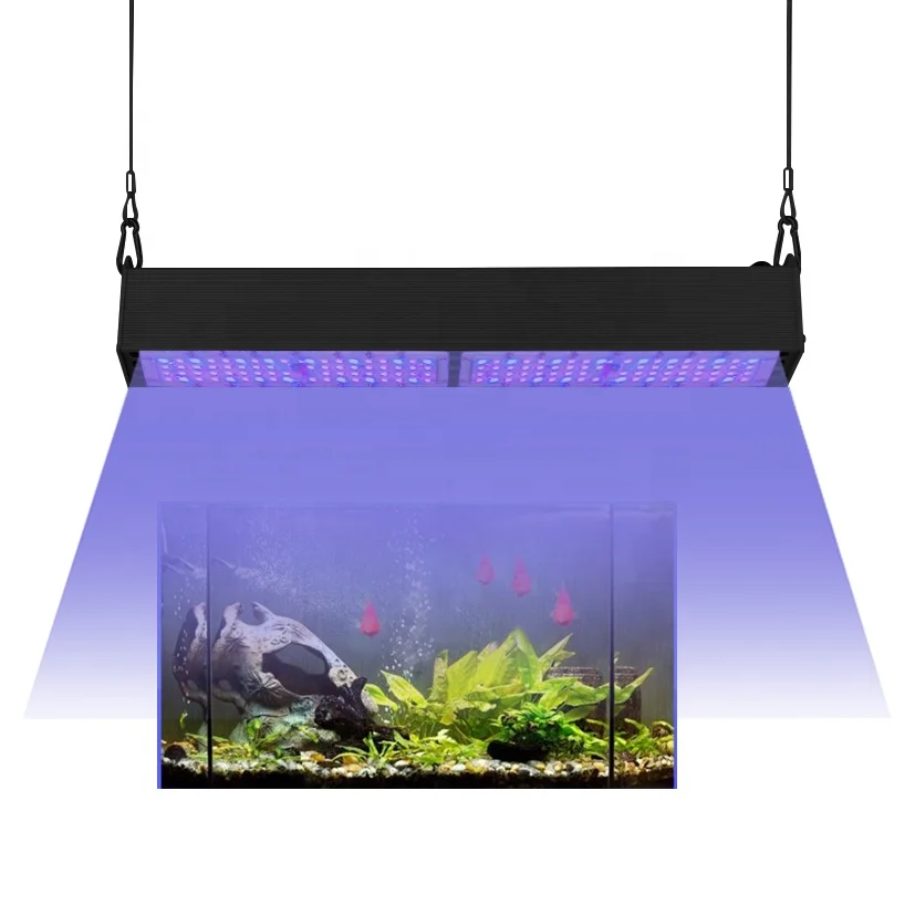 Aquarium Waterproof Light Bar for Water Plant and Coral Reef Blue and Purple Colors Grow Lights LED IP65
Aquarium Waterproof Light Bar for Water Plant and Coral Reef Blue and Purple Colors Grow Lights LED IP65