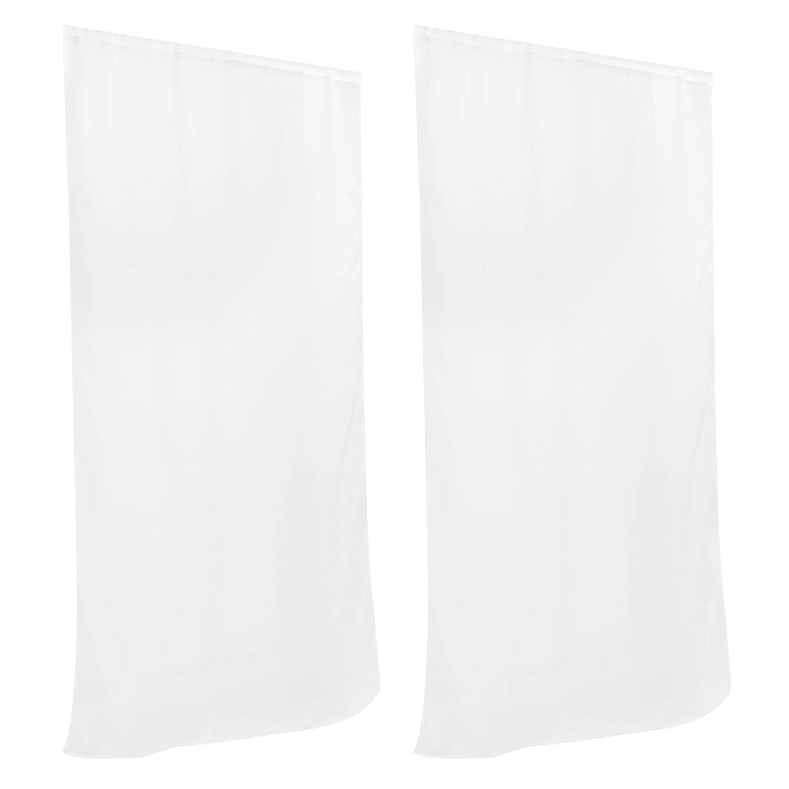 2Pcs White Gauze Curtains 140x260 Sheer Translucent Wedding Bedroom Window Drape Easy Clean Polyester
2Pcs White Gauze Curtains 140x260 Sheer Translucent Wedding Bedroom Window Drape Easy Clean Polyester