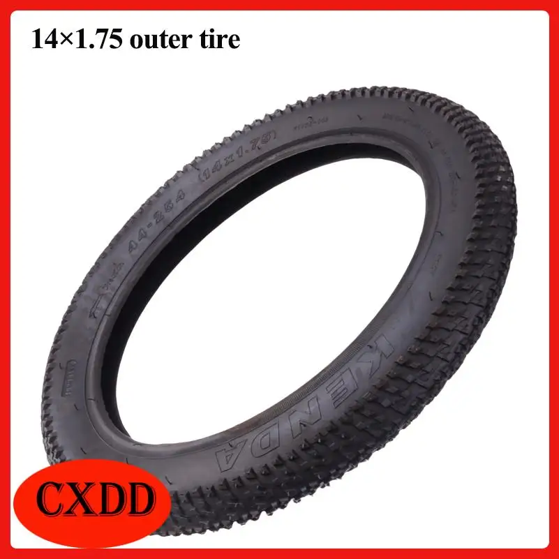 Upgrade your e-bike with this 14x1.75 fat tire, perfect for beach, snow, or trail adventures with improved grip and control.
Upgrade your e-bike with this 14x1.75 fat tire, perfect for beach, snow, or trail adventures with improved grip and control.