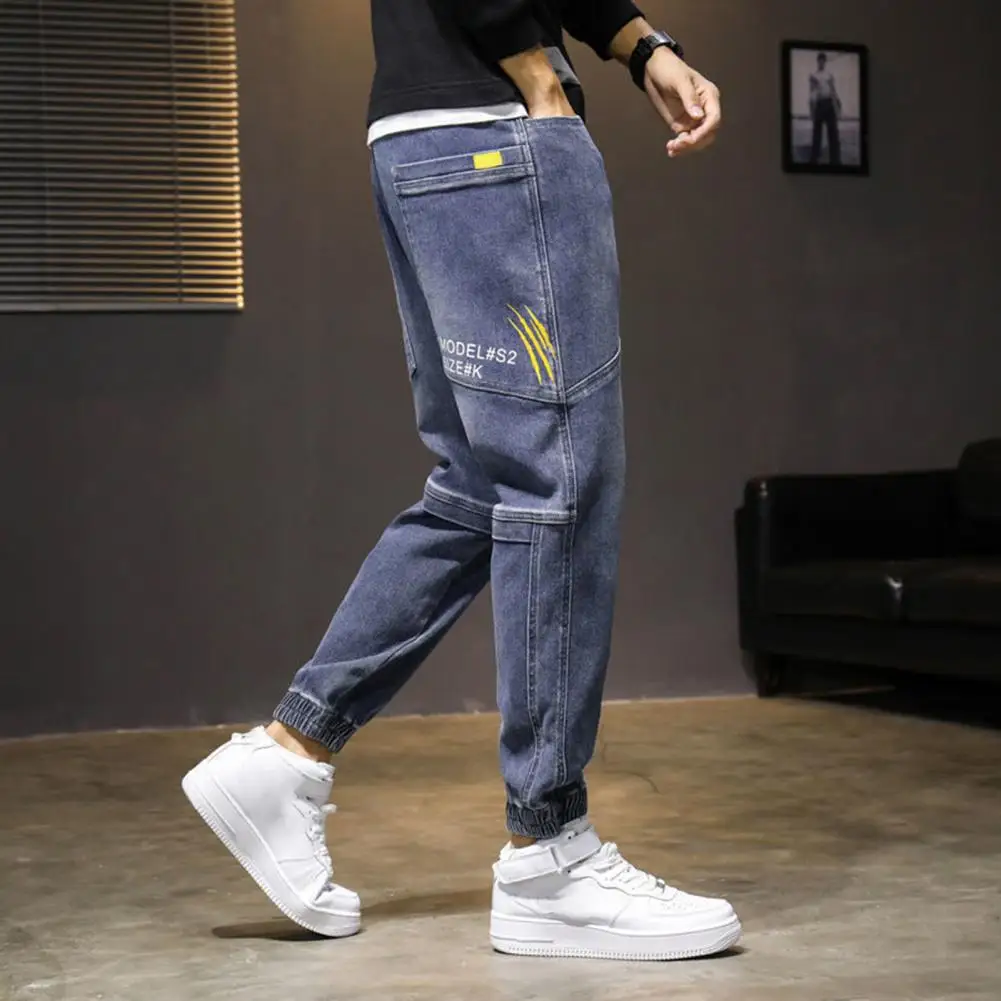 Cargo Pants Men Jogging Casual Pants Lace-up Denim Trousers Drawstring Ankle Tied Denim Baggy Trousers Cargo Pants pantalones
Cargo Pants Men Jogging Casual Pants Lace-up Denim Trousers Drawstring Ankle Tied Denim Baggy Trousers Cargo Pants pantalones