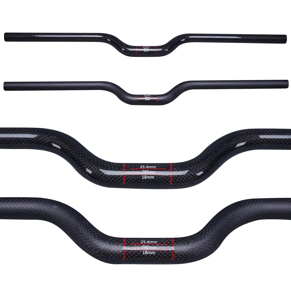 Full Carbon Fiber Bicycle Handlebar 25.4mm U Style Handlebars Rise 60mm For MTB Kids' Folding BMX Bike Bar Width 480mm-700mm
Full Carbon Fiber Bicycle Handlebar 25.4mm U Style Handlebars Rise 60mm For MTB Kids' Folding BMX Bike Bar Width 480mm-700mm