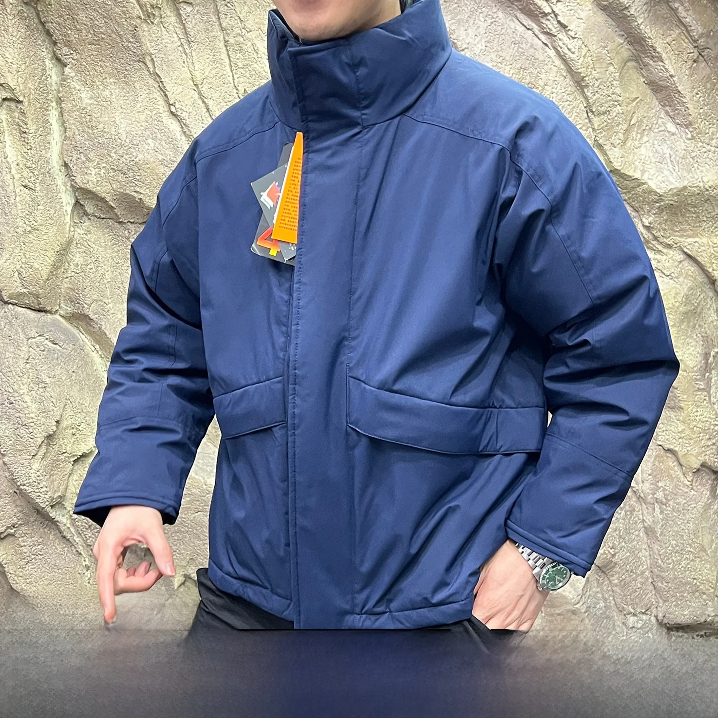 Thickened 90 Duck down Level Winter Men's Japanese Style Wide Collar Electronic Fabric down Jacket Waterproof Outdoor Windbre...
Thickened 90 Duck down Level Winter Men's Japanese Style Wide Collar Electronic Fabric down Jacket Waterproof Outdoor Windbre...