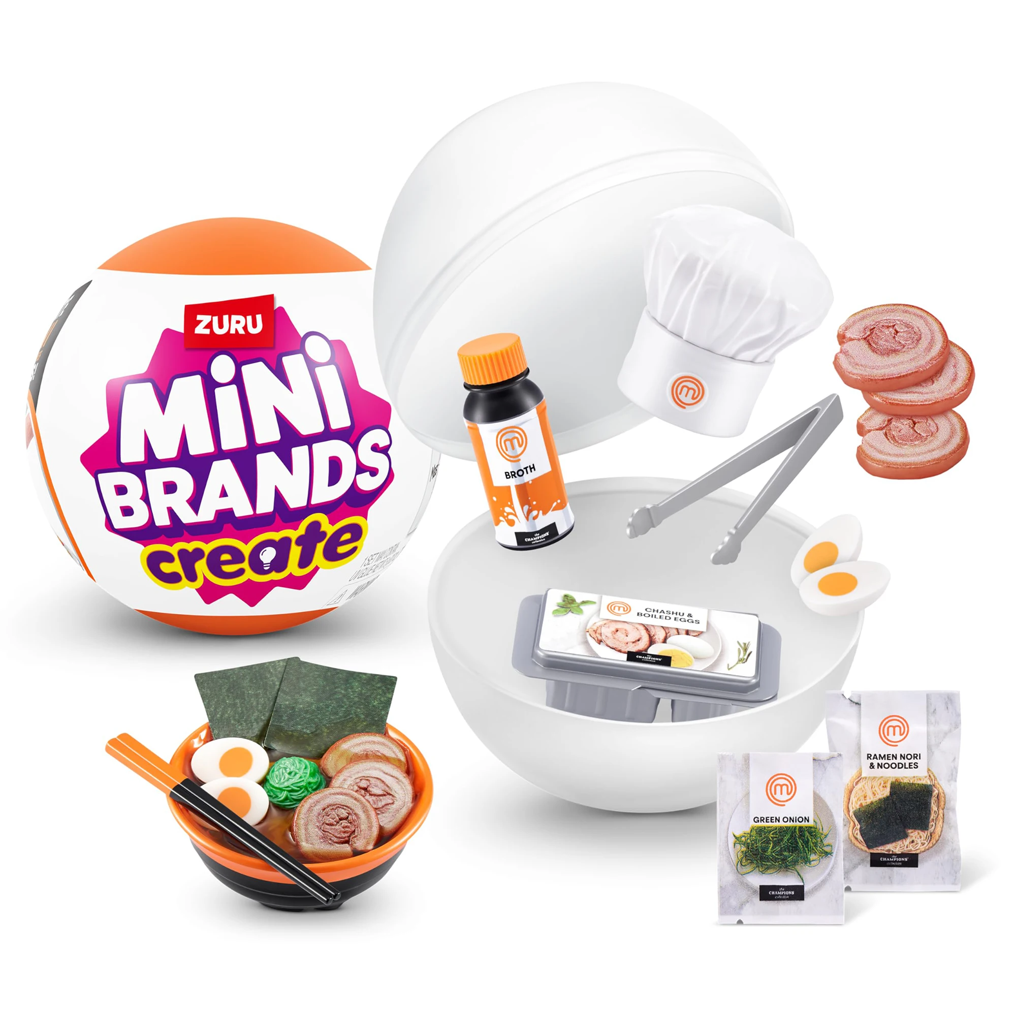 ZURU Mini Brands Blind Box Toy Foodie Creat Masterchef Series Mystery Ball Surprise Collectibles Children Birthday Gift Dolls
ZURU Mini Brands Blind Box Toy Foodie Creat Masterchef Series Mystery Ball Surprise Collectibles Children Birthday Gift Dolls