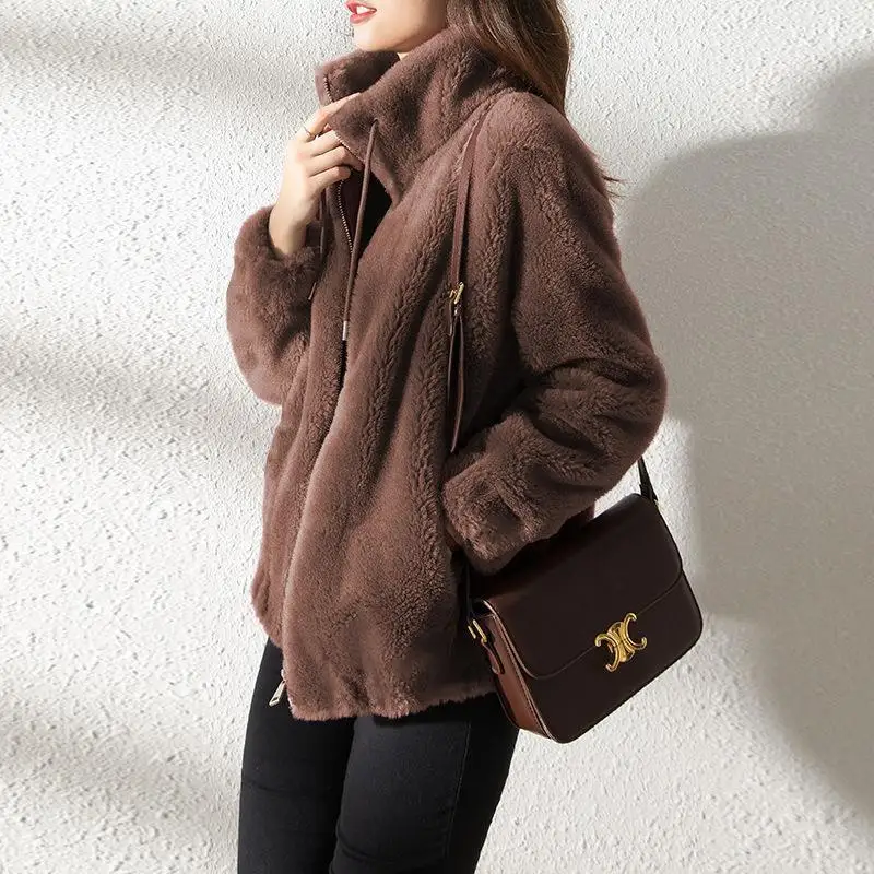 Winer Op Wih Hick Flannel, Double-Sided Flannel Jacke, Women's Sand Up Collar, Warm Hoodie, Cardigan, Zipper, Fleece
Winer Op Wih Hick Flannel, Double-Sided Flannel Jacke, Women's Sand Up Collar, Warm Hoodie, Cardigan, Zipper, Fleece