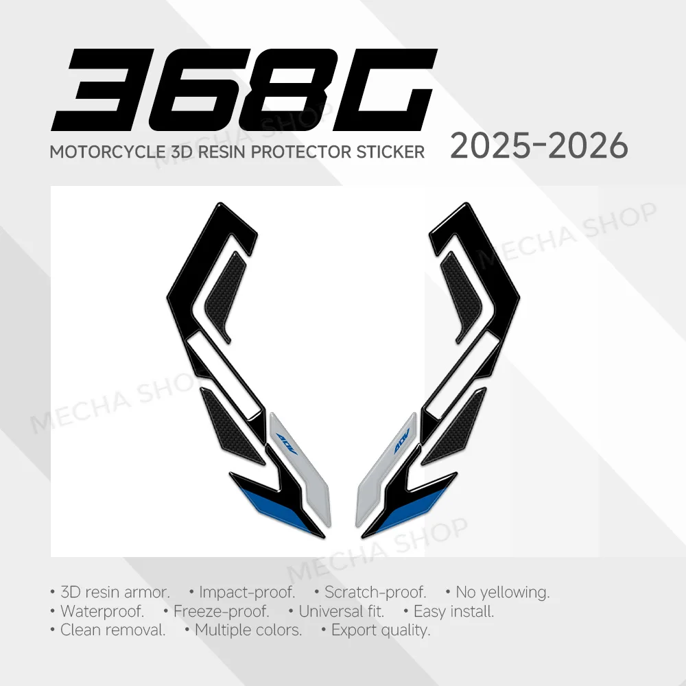 For Zontes 368 G 2025 3D Gel Resin Sticker Kit Motorcycle 368G Accessories Side Tank Pad Protective Sticker
For Zontes 368 G 2025 3D Gel Resin Sticker Kit Motorcycle 368G Accessories Side Tank Pad Protective Sticker