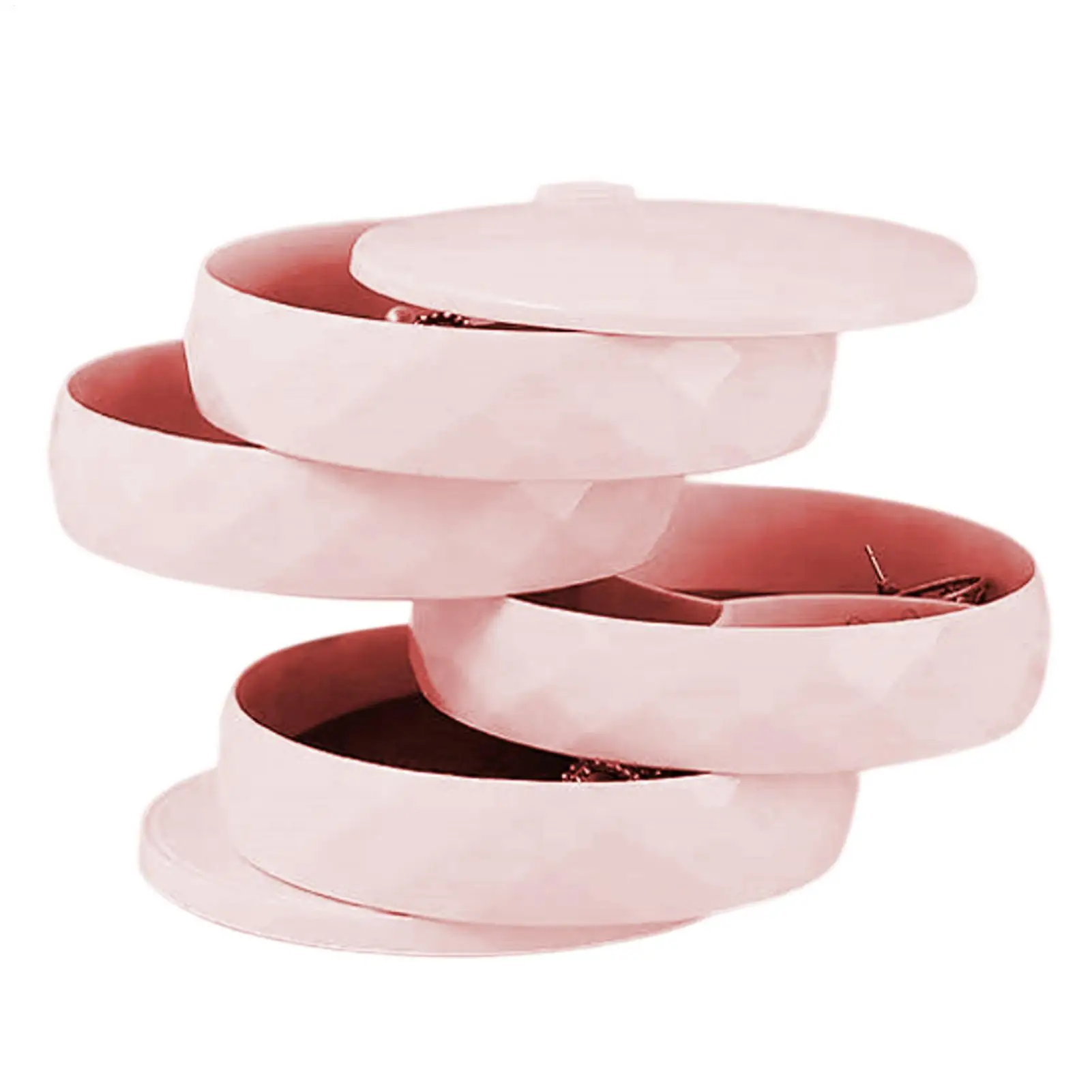Jewelry Boxes For Women 4-Layer Rotating Necklace Storage Jewelry Tray Case With Lid For Women Girls Ladies Mothers Collectors
Jewelry Boxes For Women 4-Layer Rotating Necklace Storage Jewelry Tray Case With Lid For Women Girls Ladies Mothers Collectors