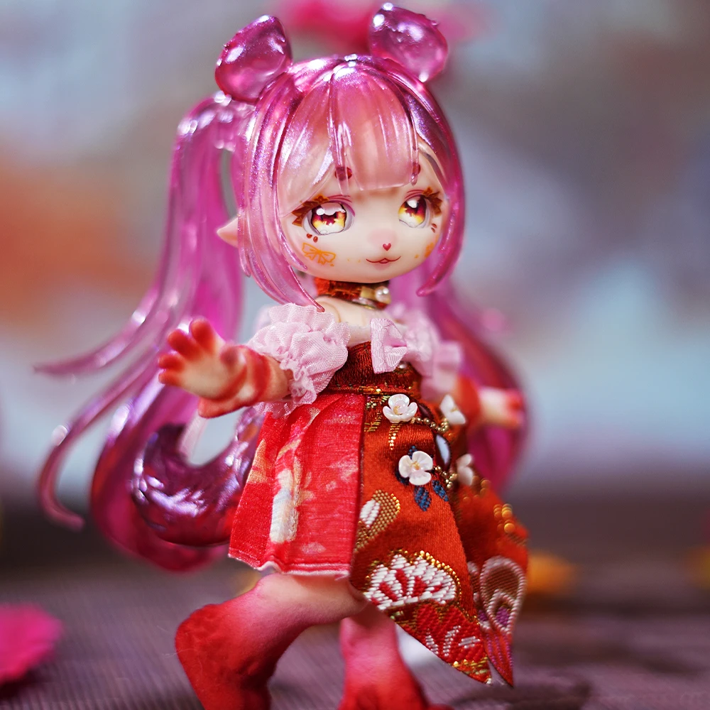 DBS Maytree blind box Spring Forest animal body plush joint movable 14cm GSC antique style dressing ornament
DBS Maytree blind box Spring Forest animal body plush joint movable 14cm GSC antique style dressing ornament