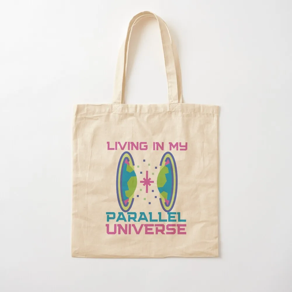 Living in My Parallel Universe Tote Bag Candy bags Women's shopper Lady bag Reusable bags
Living in My Parallel Universe Tote Bag Candy bags Women's shopper Lady bag Reusable bags