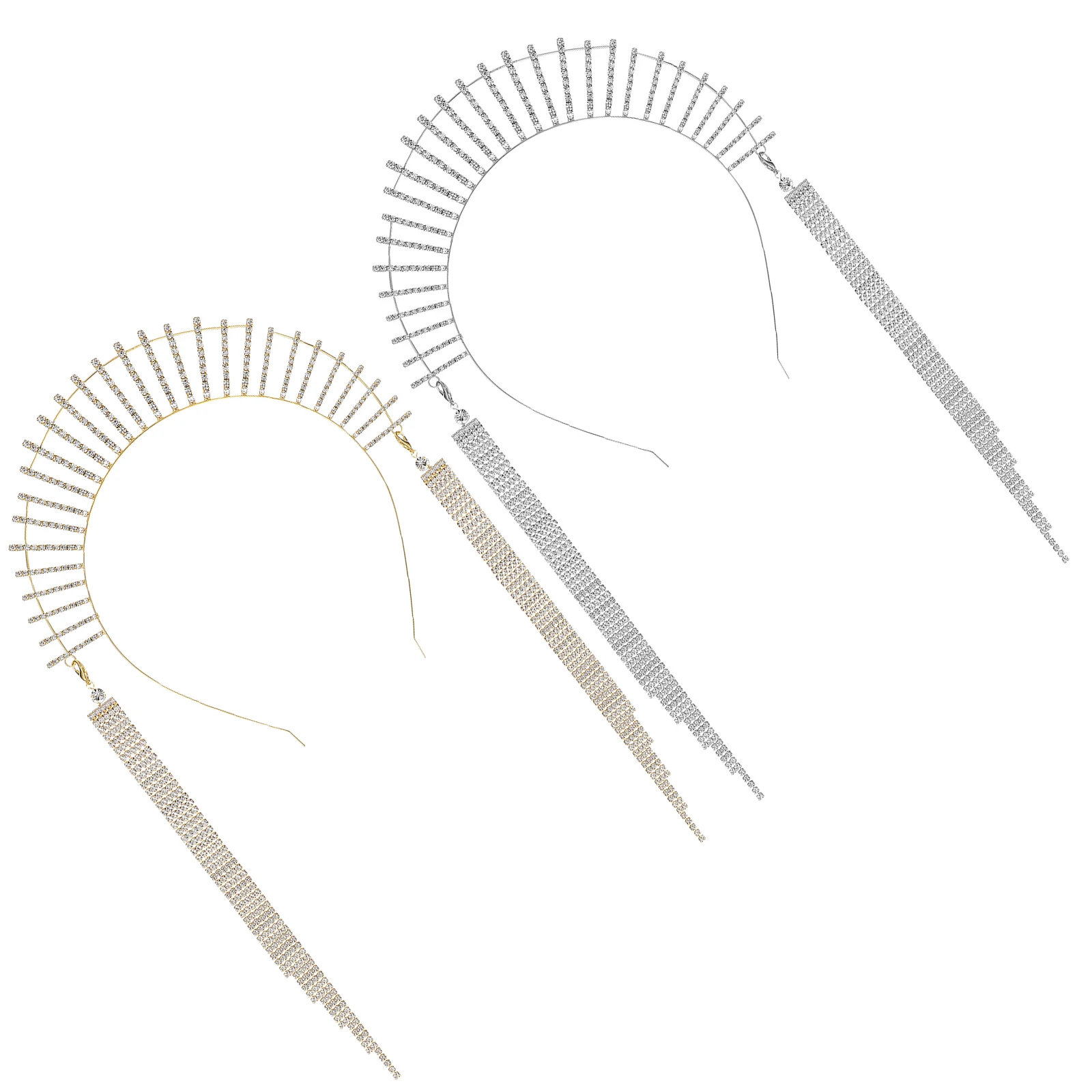 2 шт., хрустальная корона, стразы, кисточка, головной убор богини, тиара для свадьбы, помолвки, дня рождения, аксессуары для волос
2 шт., хрустальная корона, стразы, кисточка, головной убор богини, тиара для свадьбы, помолвки, дня рождения, аксессуары для волос